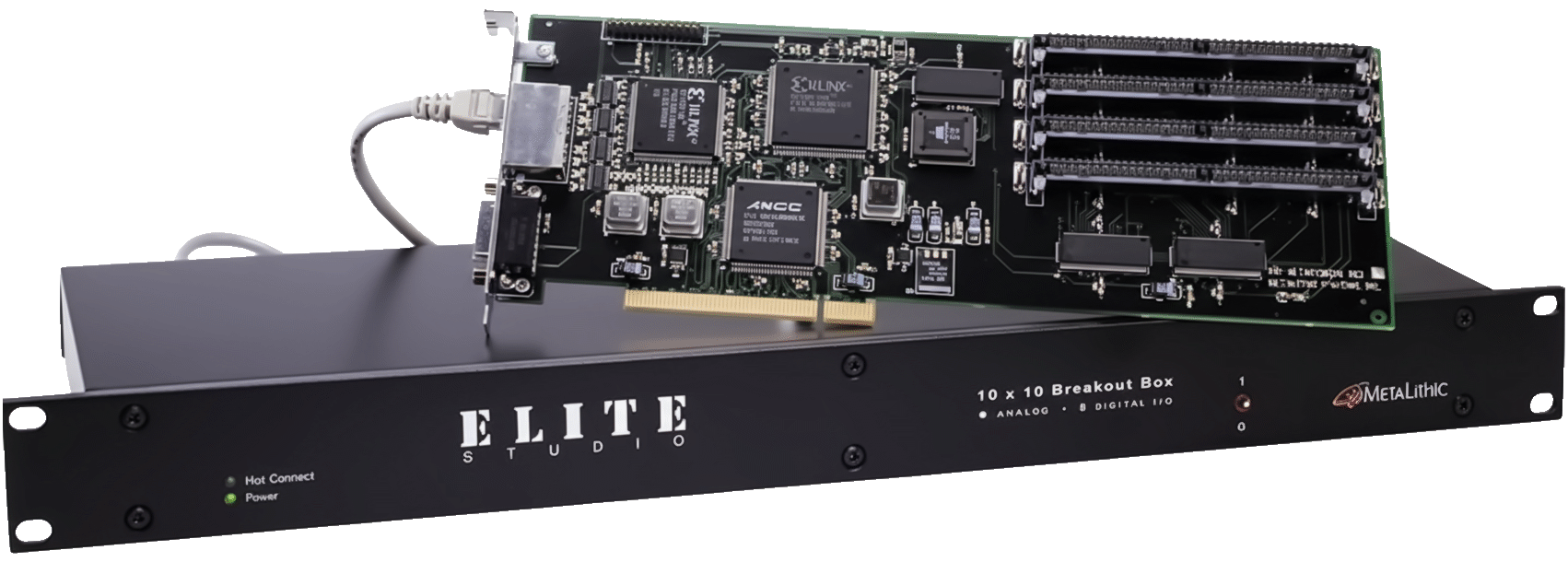 Elite Studio featuring multiple audio I/O for Windows Elite Studio Hardware